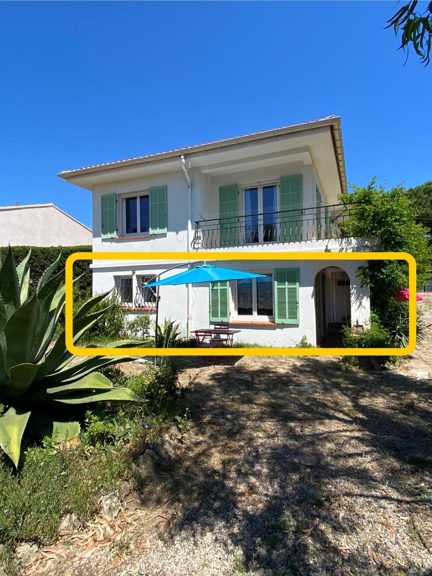 Chez Madou, T1 En Bas De Villa Et Rez De Jardin A 900M De La Mer Et Des Commerces Frejus Exterior photo